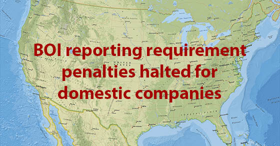 FinCen Reverses U.S. BOI Reporting Requirements